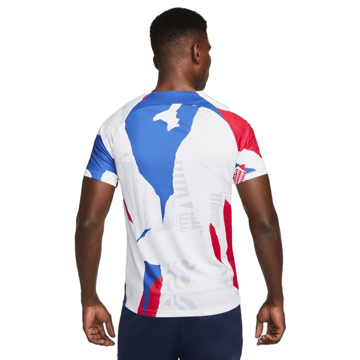 Nike France Pre-Match Jersey product image 3, provided for visual reference and product detail review
