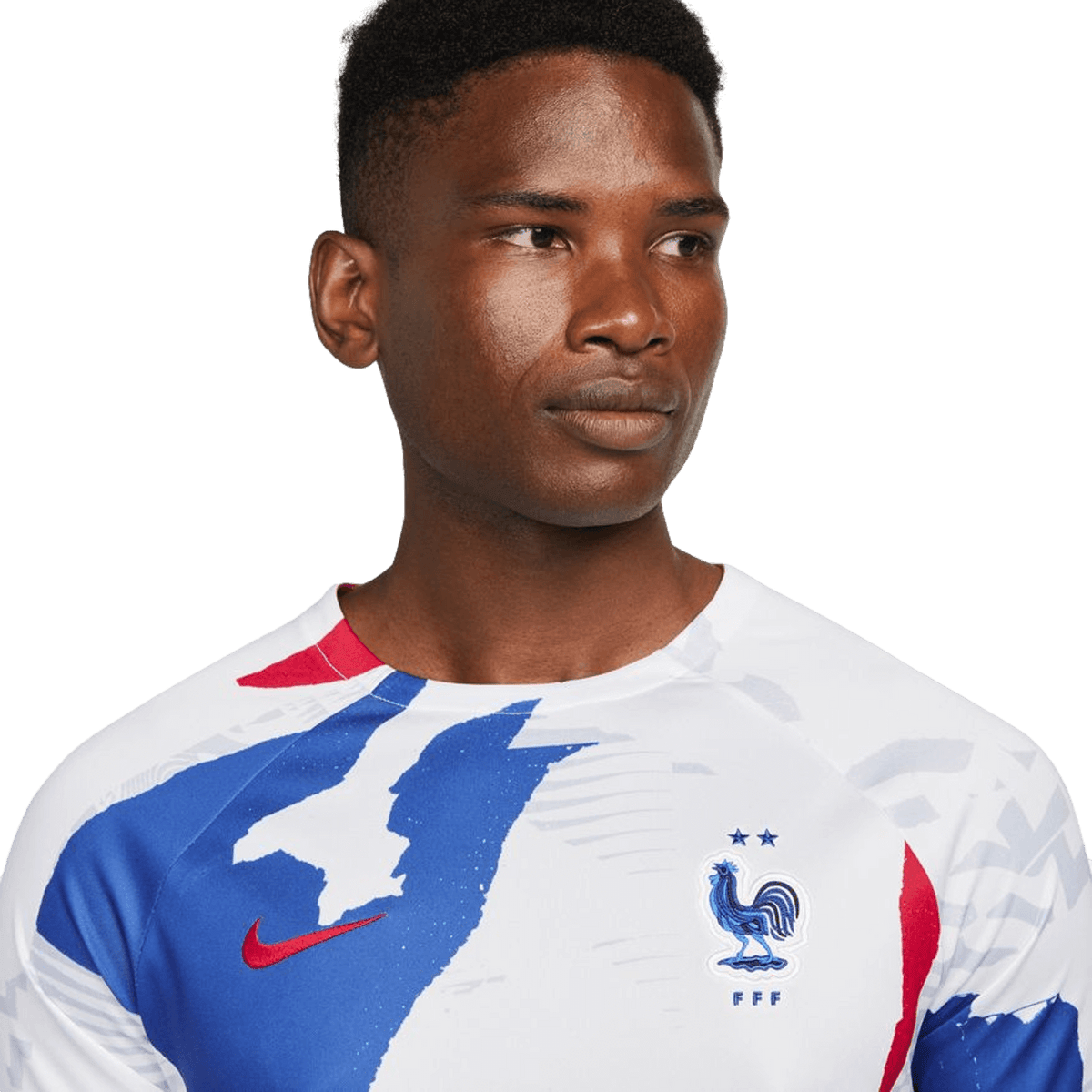 Nike France Pre-Match Jersey product image 4, provided for visual reference and product detail review