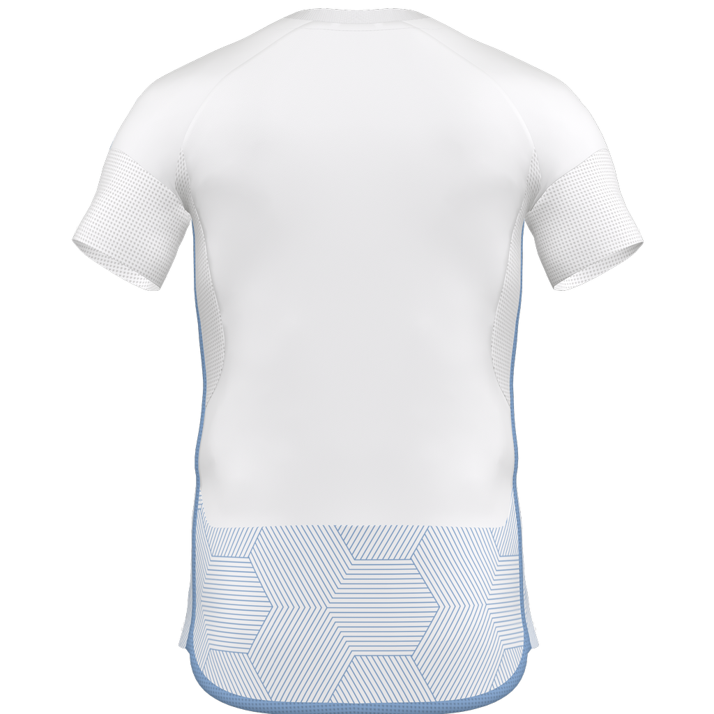 adidas Youth Competition 25 Custom Jersey (EBU) - White product image 2, provided for visual reference and product detail