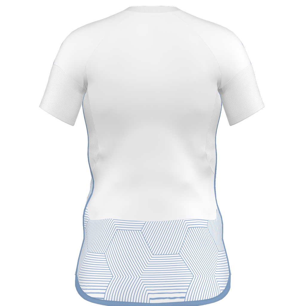 adidas Women Competition 25 Custom Jersey (EBU) - White product image 2, provided for visual reference and product detail