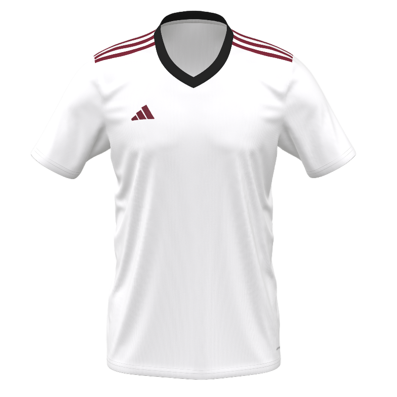 adidas Entrada 22 Custom Jersey Eagle FC - White product image 1, provided for visual reference and product detail review