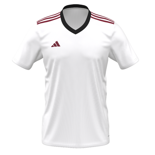 adidas Entrada 22 Custom Jersey Eagle FC - White product image 1, provided for visual reference and product detail review