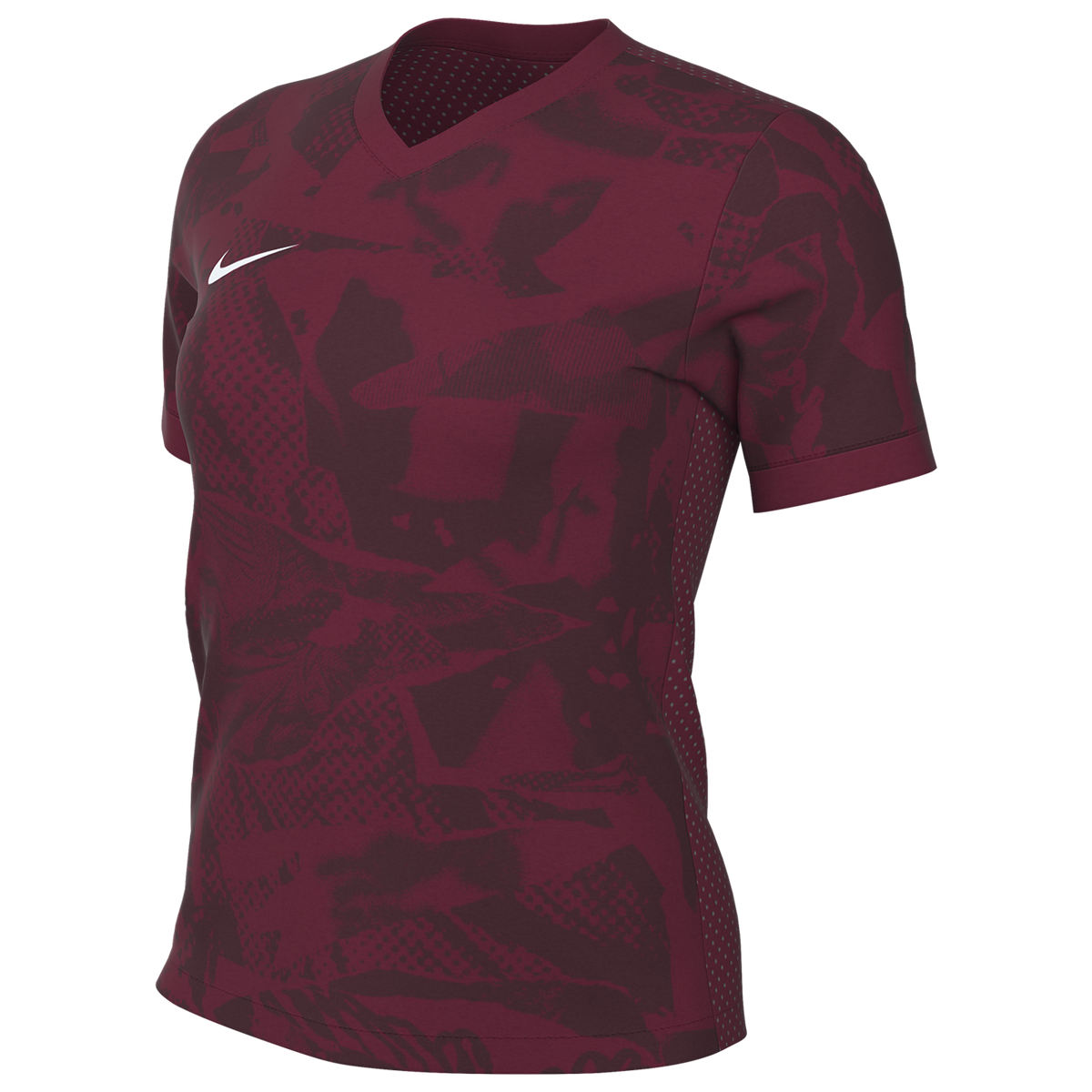 Nike Women Dri-FIT Precision VII Jersey - Maroon product image 1, provided for visual reference and product detail review