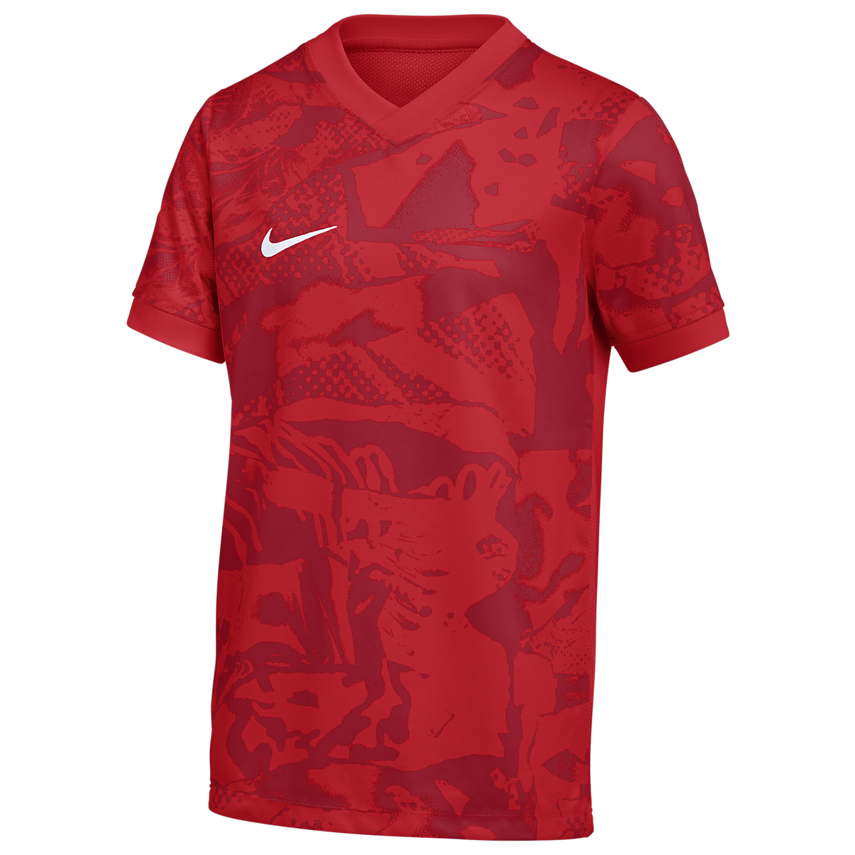 Nike Youth Dri-FIT Precision VII Jersey - University Red product image 1, provided for visual reference and product detail