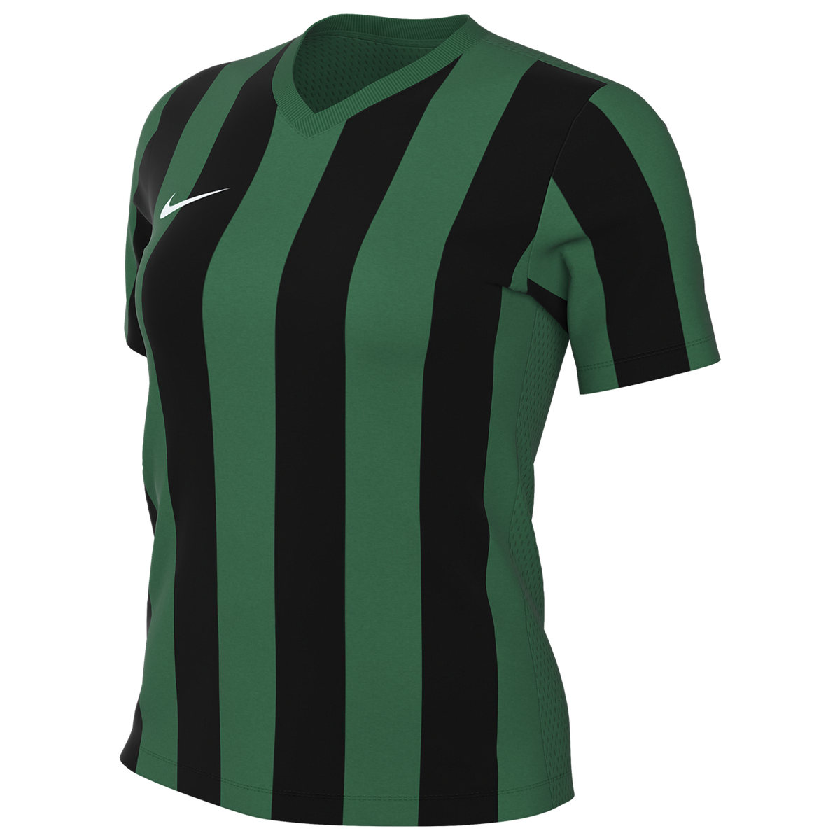 Nike Women Dri-FIT Striped Division V Jersey - Green/Black product image 1, provided for visual reference and product detail
