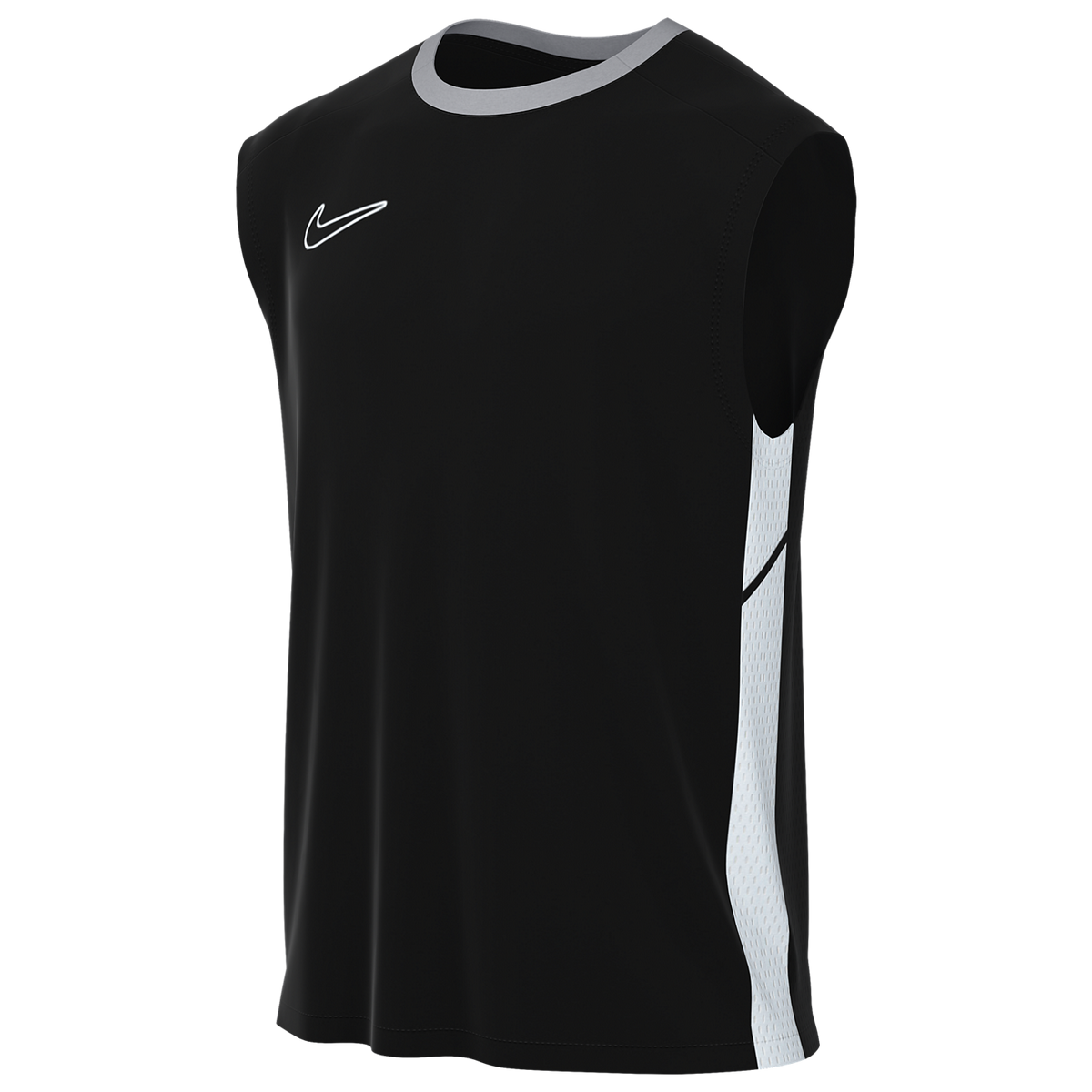 Nike Dri-FIT Academy 25 Sleeveless Jersey - Black product image 1, provided for visual reference and product detail review