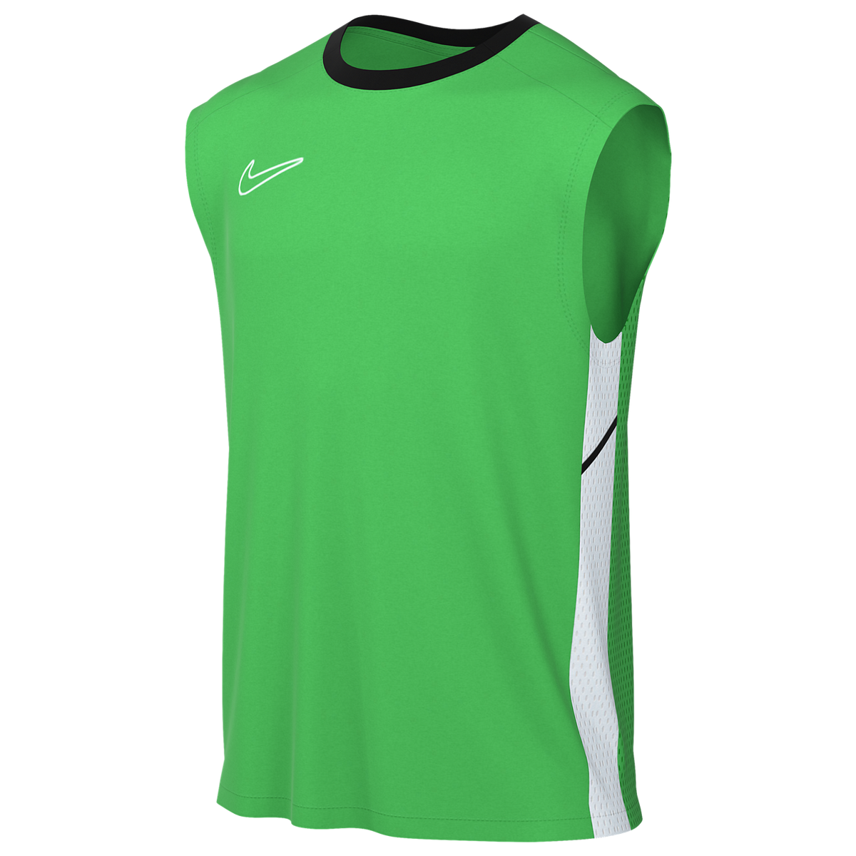 Nike Dri-FIT Academy 25 Sleeveless Jersey - Green product image 1, provided for visual reference and product detail review