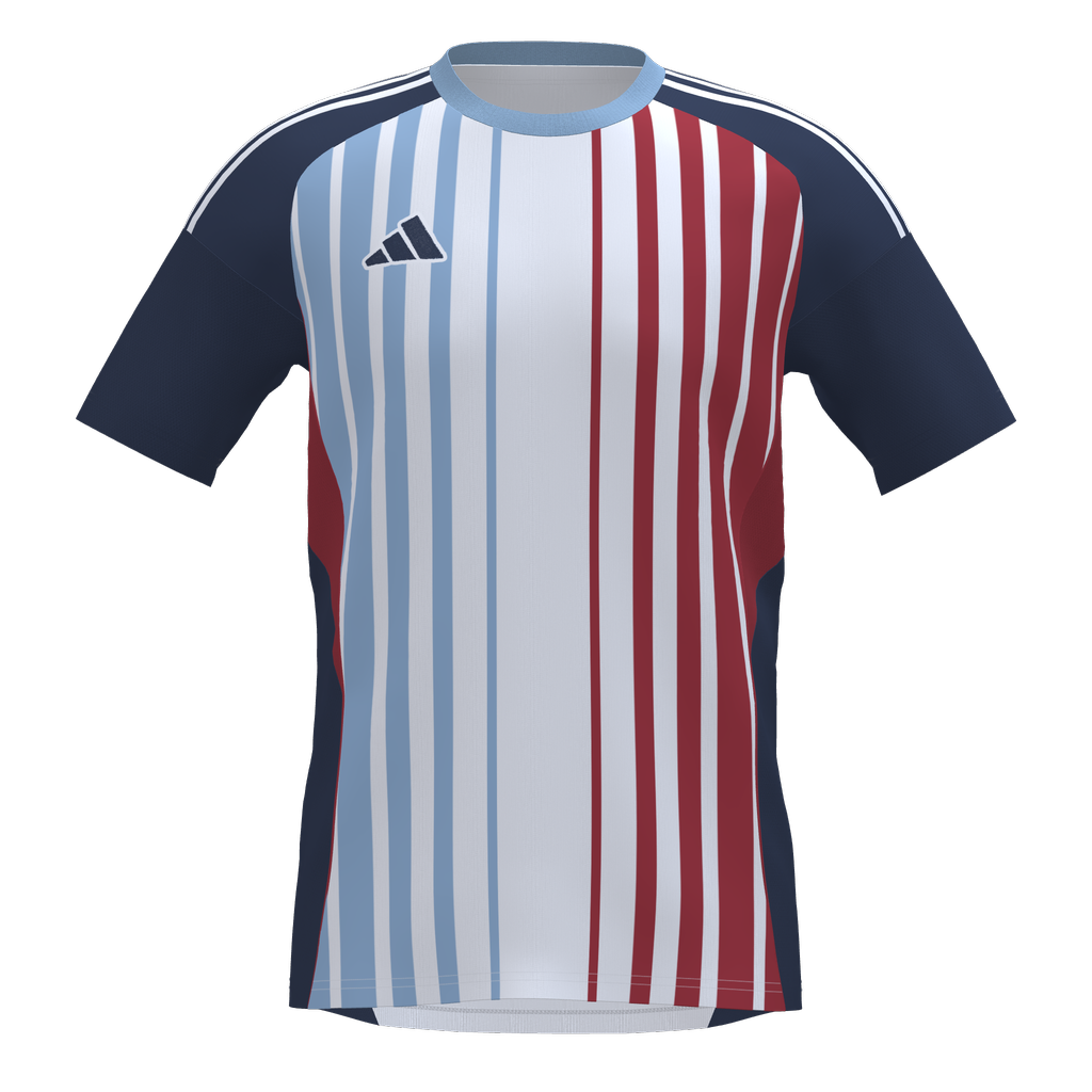 adidas Tiro 25 Competition Custom Jersey (NER) - White product image 1, provided for visual reference and product detail
