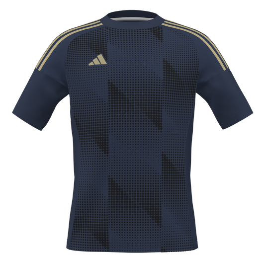 adidas Youth Tiro 25 Competition Custom Jersey EAFC - Navy product image 1, provided for visual reference and product detail