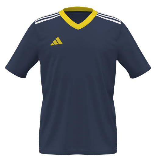 adidas Youth Entrada 22 Custom Jersey KOPSC - Navy product image 1, provided for visual reference and product detail review