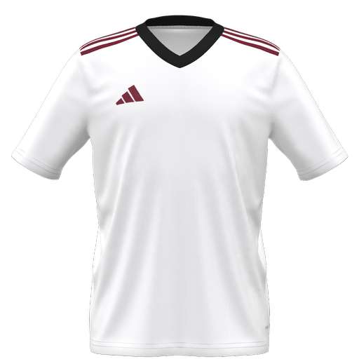 adidas Youth Entrada 22 Custom Jersey Eagle FC - White product image 1, provided for visual reference and product detail