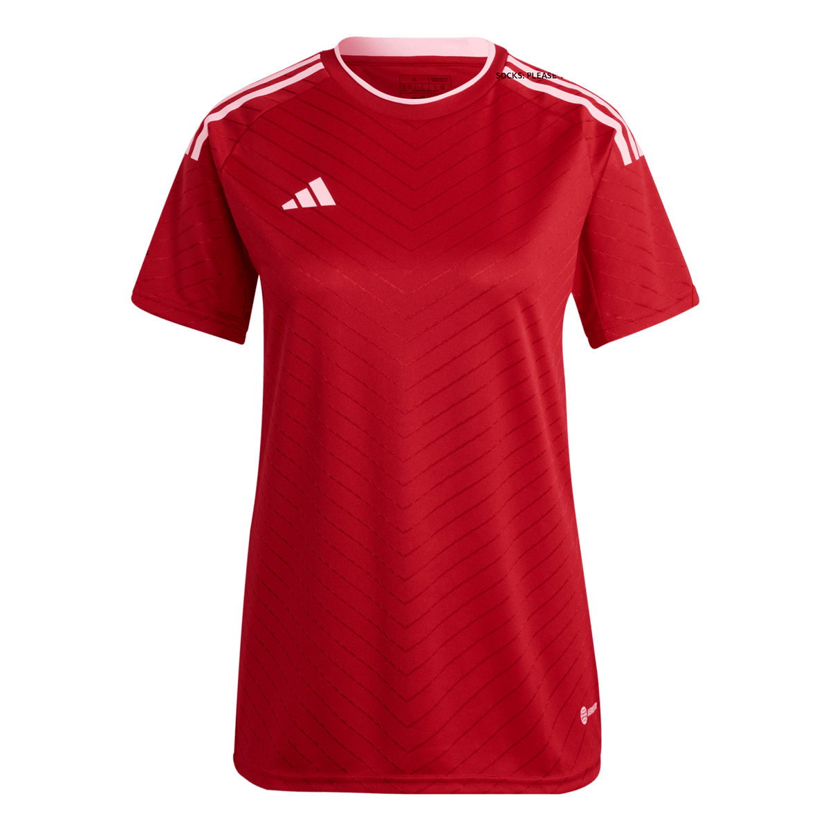 adidas Women Campeon 23 Jersey - Red product image 1, provided for visual reference and product detail review