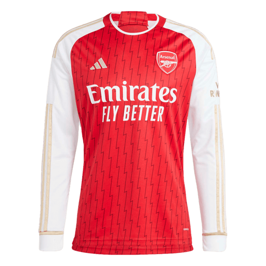 Adidas Arsenal 23/24 Long Sleeve Home Jersey product image 1, provided for visual reference and product detail review
