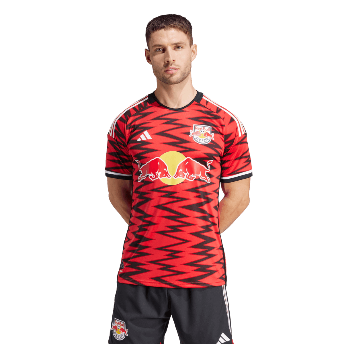 Adidas New York Red Bulls 24/25 Authentic Home Jersey product image 3, provided for visual reference and product detail