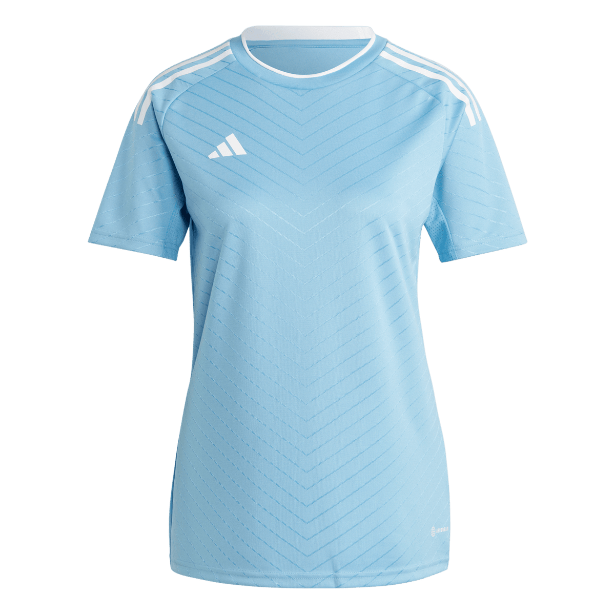 adidas Women Campeon 23 Jersey - Light Blue product image 1, provided for visual reference and product detail review