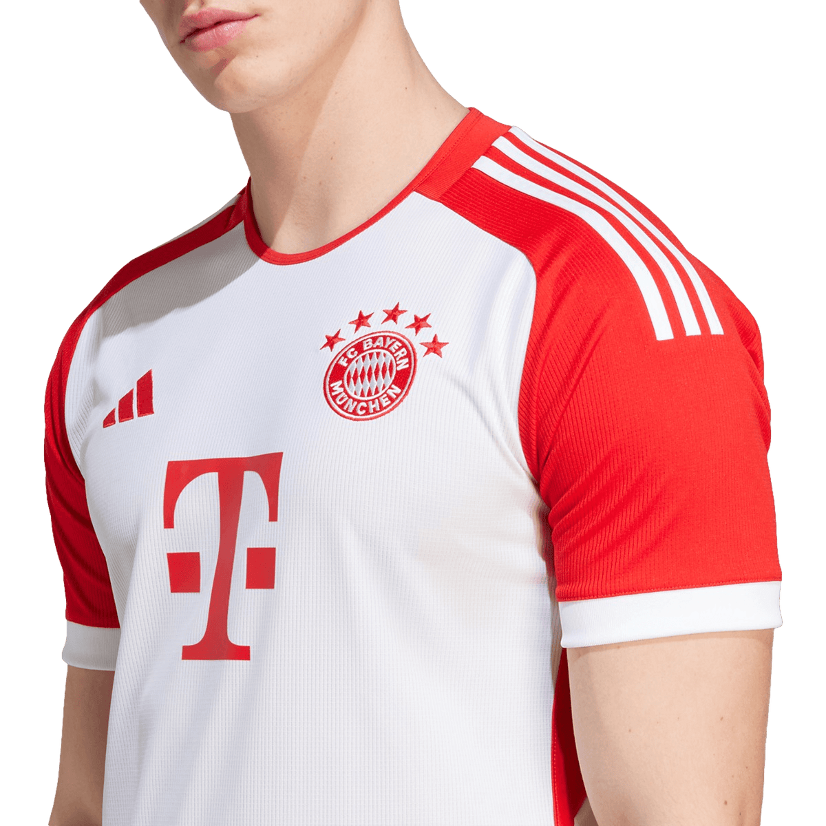 Adidas Bayern Munich 23/24 Home Jersey product image 5, provided for visual reference and product detail review