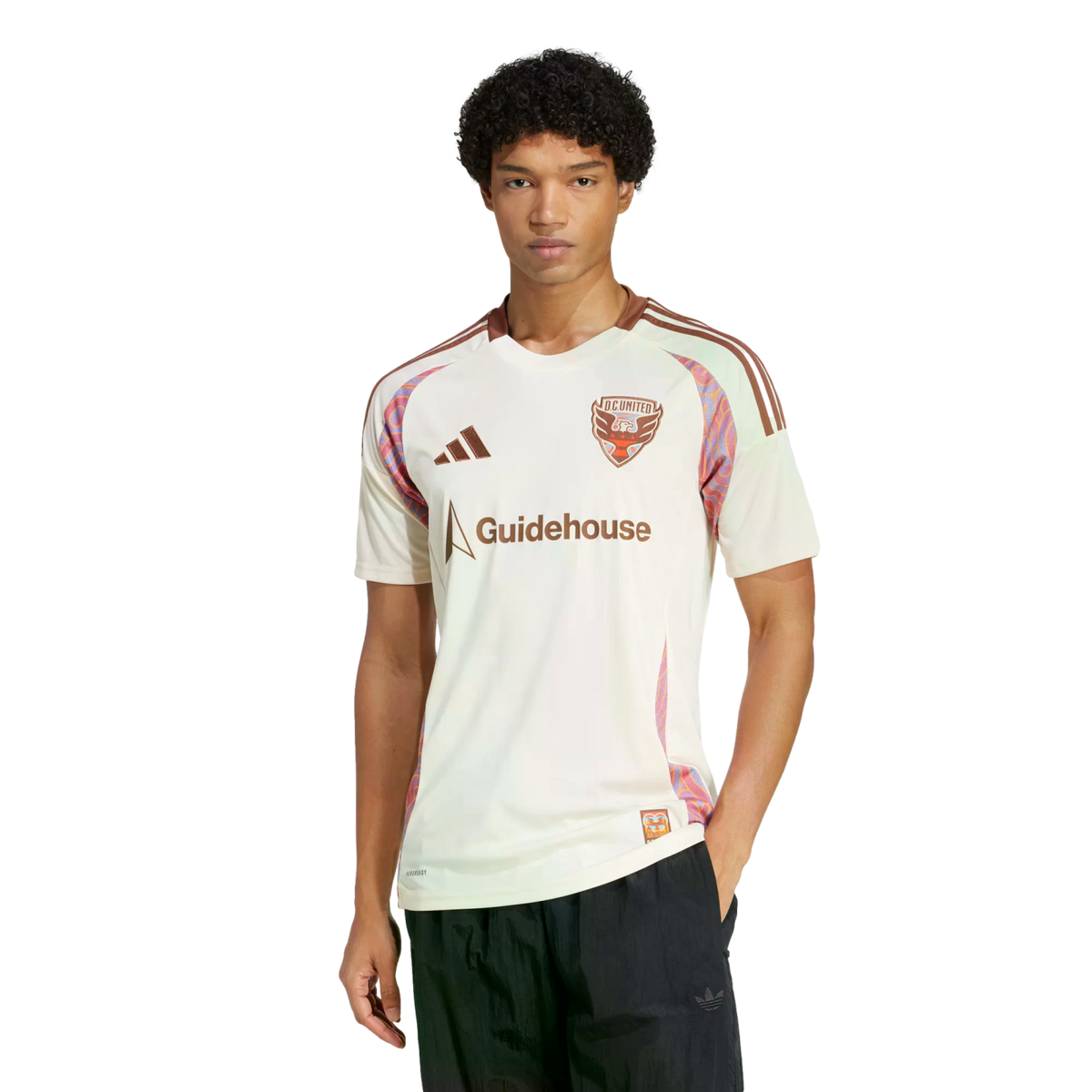 Adidas DC United 25/26 Away Jersey product image 3, provided for visual reference and product detail review