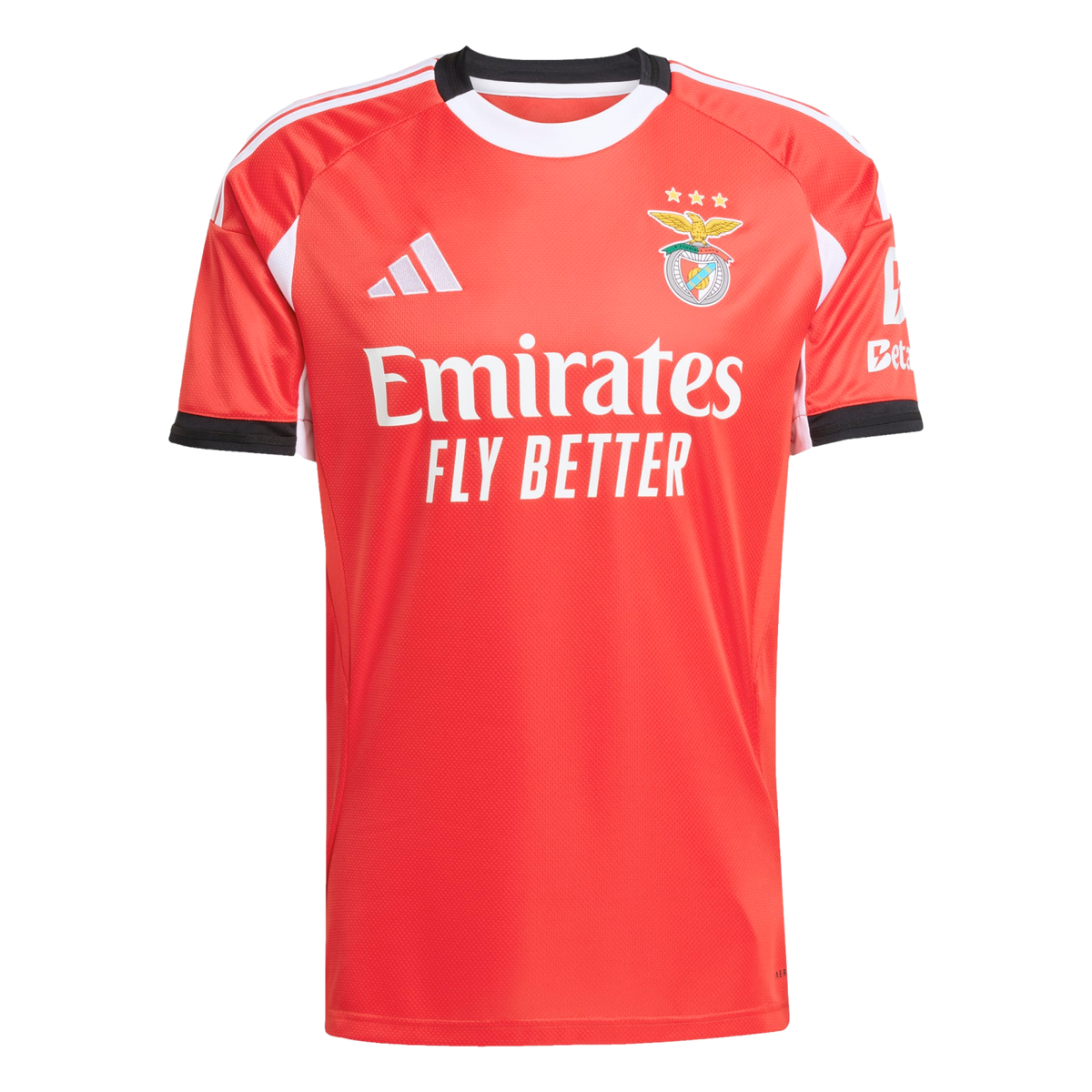 Adidas Benfica 25/26 Home Jersey product image 1, provided for visual reference and product detail review