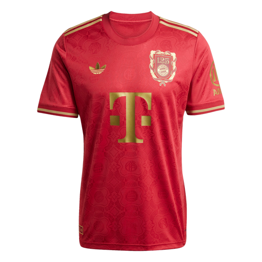 Adidas Bayern Munich 125th Anniversary Jersey product image 1, provided for visual reference and product detail review