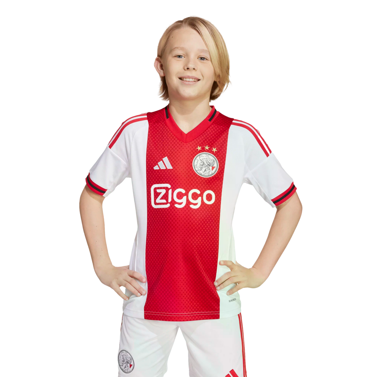 Adidas Ajax 25/26 Youth Home Jersey product image 3, provided for visual reference and product detail review