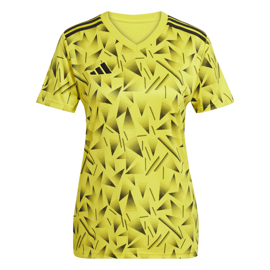 adidas Women Team Icon 25 Jersey - Yellow product image 1, provided for visual reference and product detail review