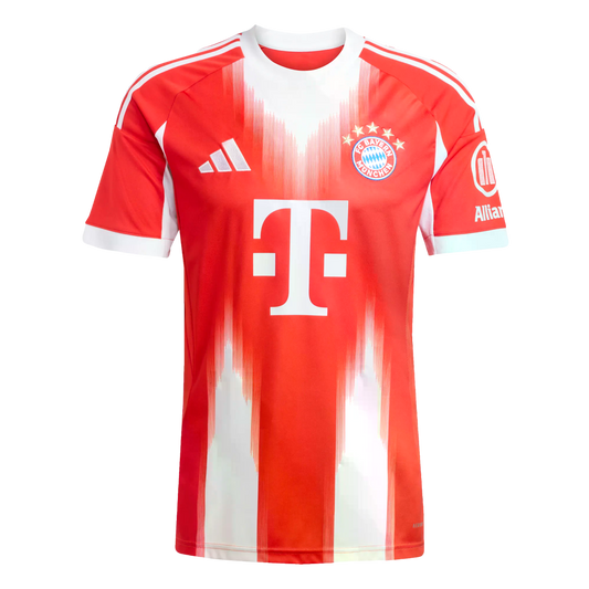Adidas Bayern Munich 25/26 Home Jersey product image 1, provided for visual reference and product detail review