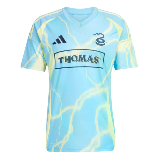 Adidas Philadelphia Union 25/26 Away Jersey product image 1, provided for visual reference and product detail review