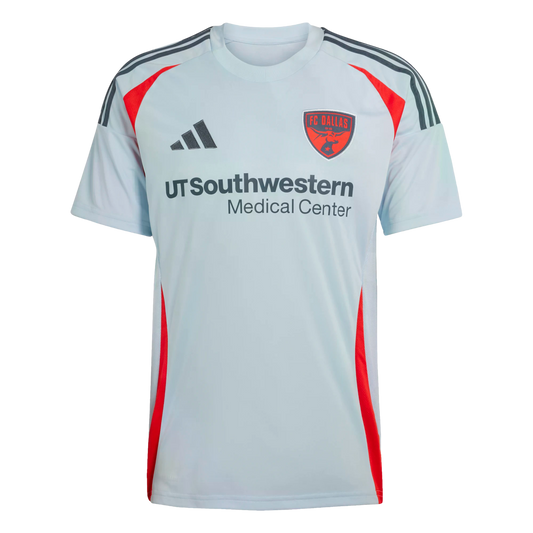 Adidas FC Dallas 25/26 Away Jersey product image 1, provided for visual reference and product detail review
