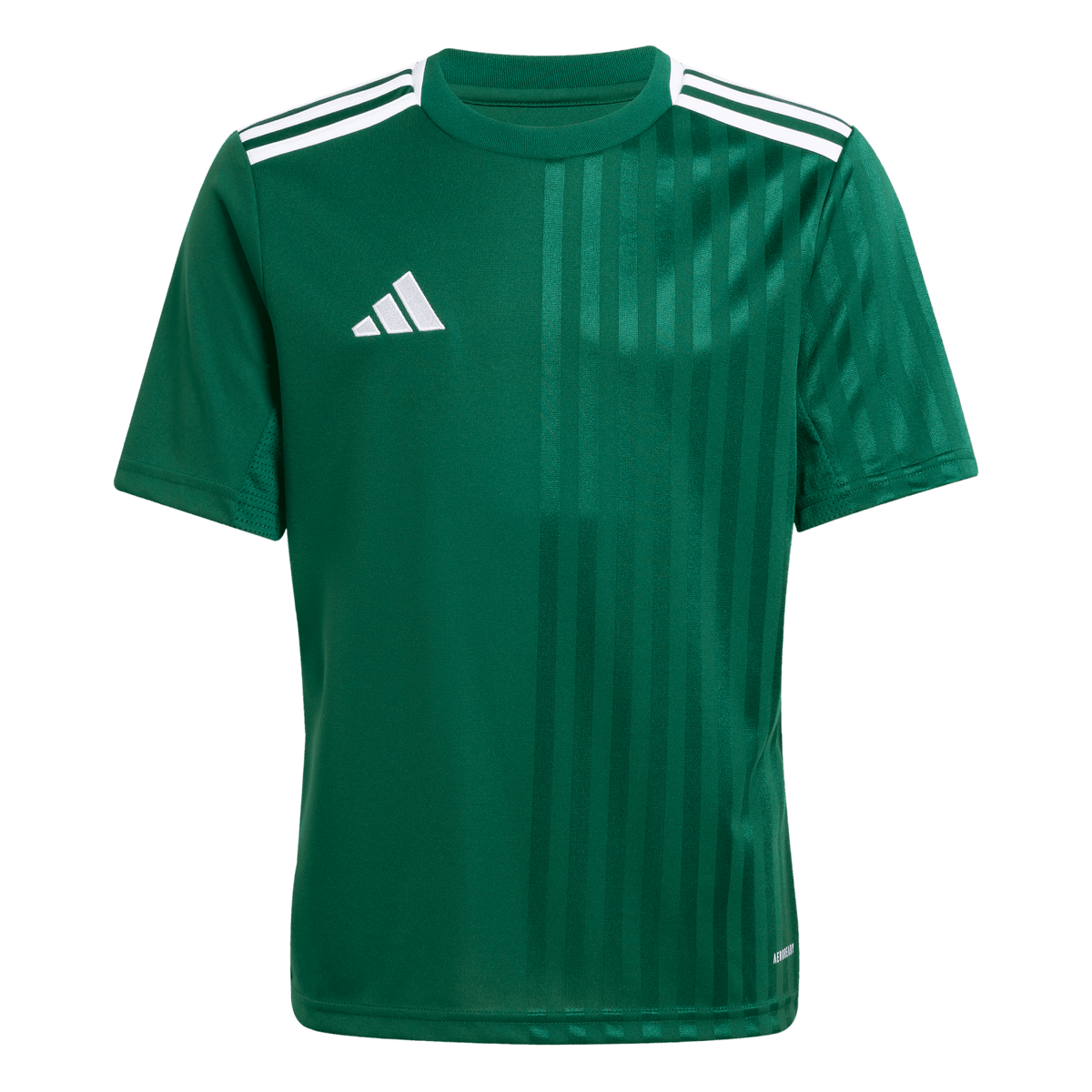 adidas Youth Campeon 25 Jersey - Green product image 1, provided for visual reference and product detail review