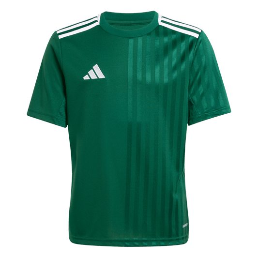 adidas Youth Campeon 25 Jersey - Green product image 1, provided for visual reference and product detail review