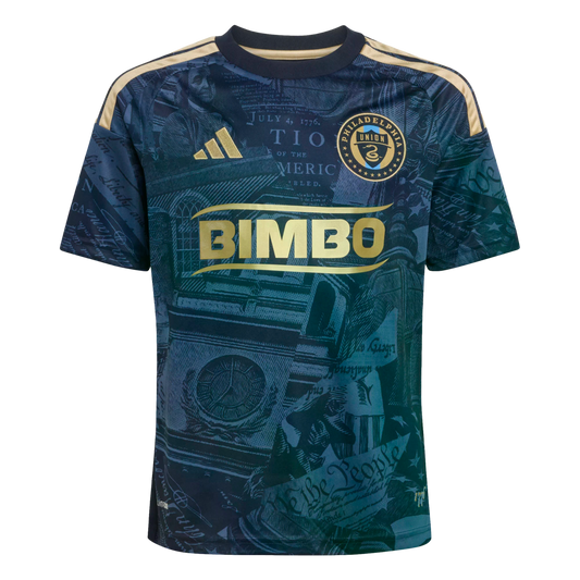 Adidas Philadelphia Union 26/27 Youth Home Jersey product image 1, provided for visual reference and product detail review