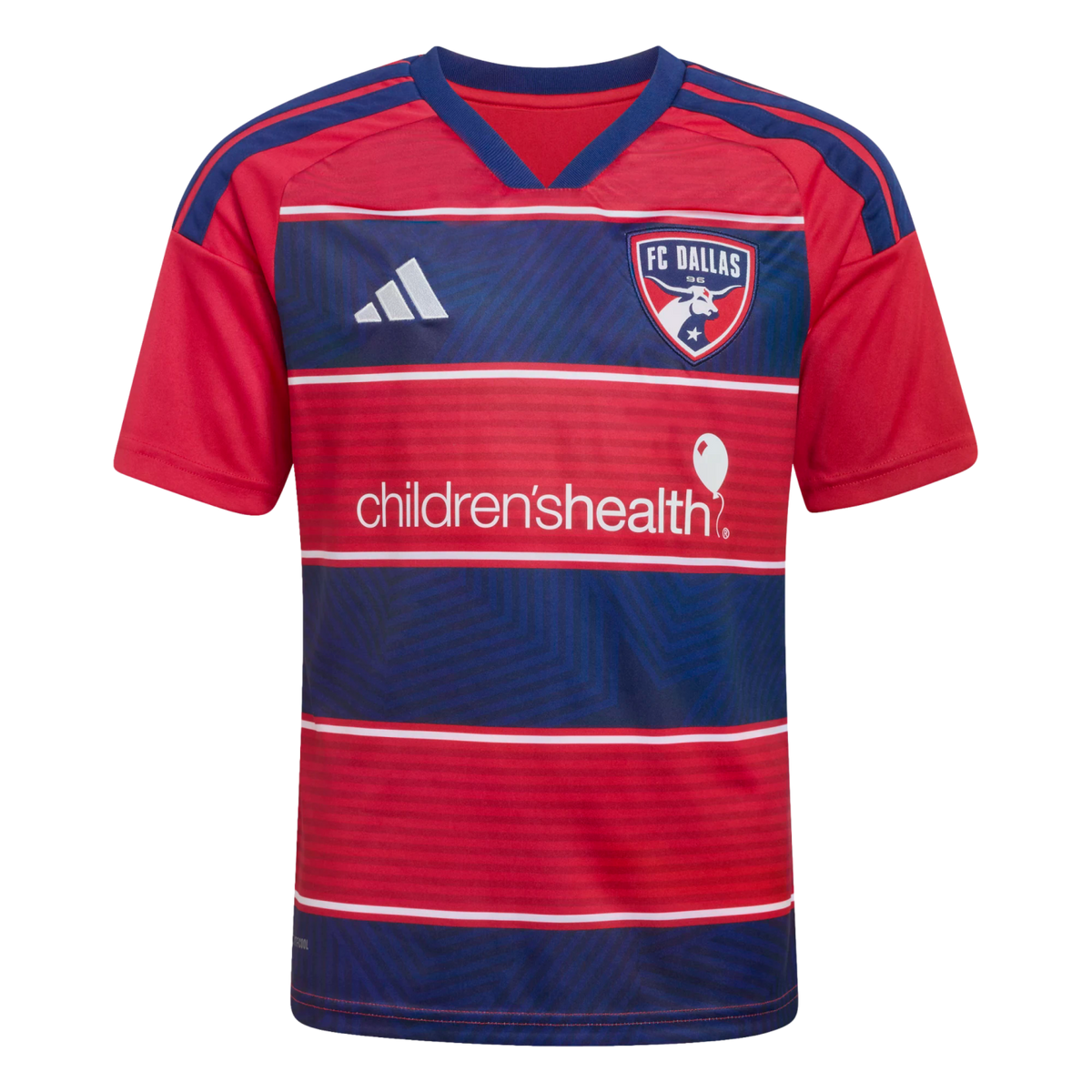 Adidas FC Dallas 26/27 Youth Home Jersey product image 1, provided for visual reference and product detail review
