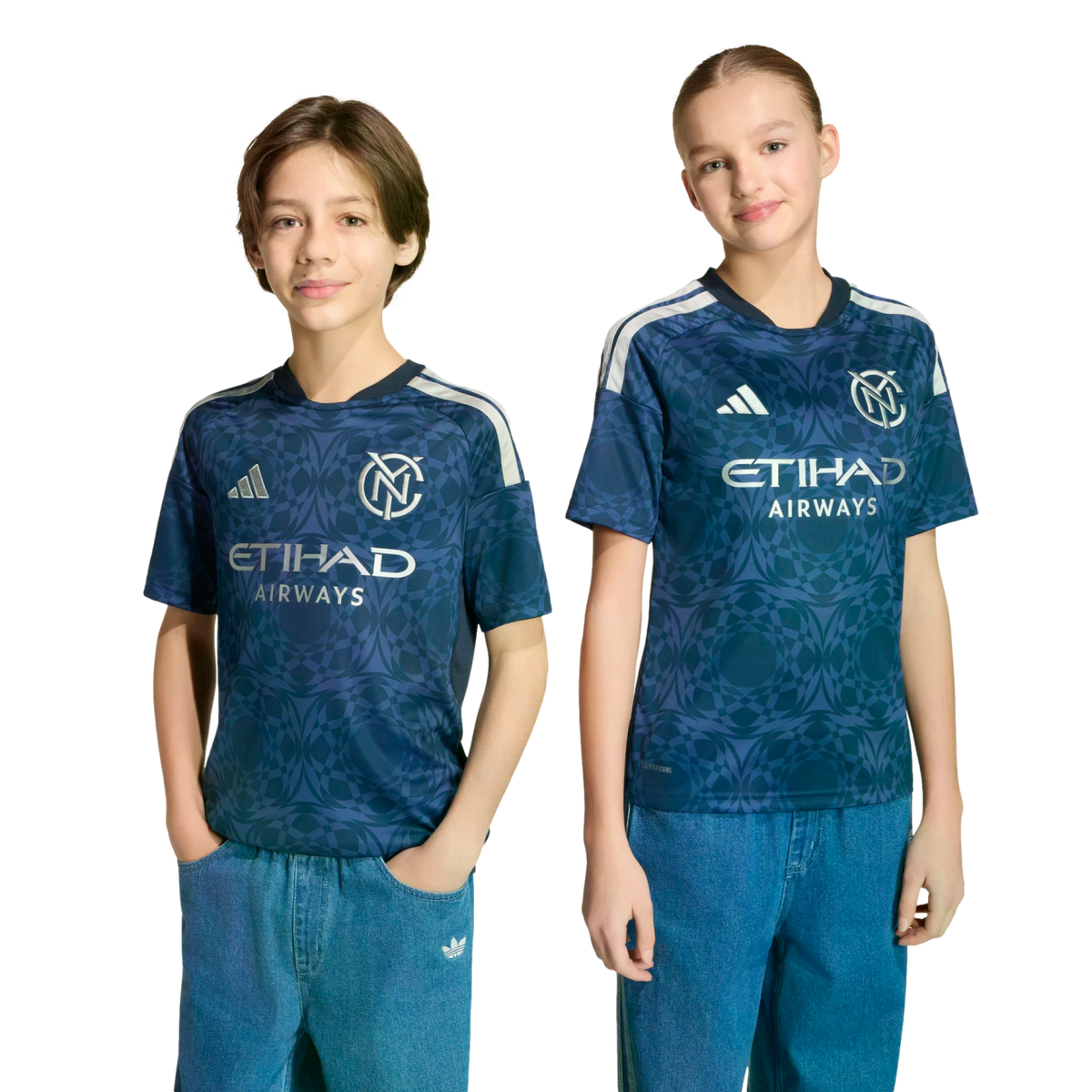 Adidas New York City FC 26/27 Youth Away Jersey product image 3, provided for visual reference and product detail review