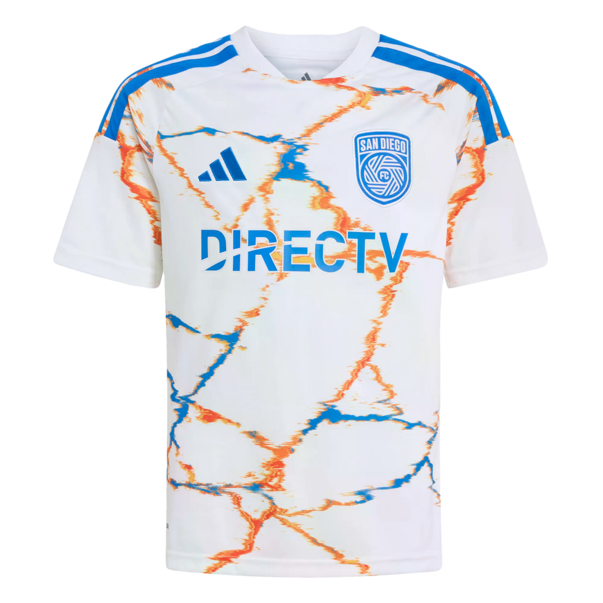 Adidas San Diego FC 26/27 Youth Away Jersey product image 1, provided for visual reference and product detail review