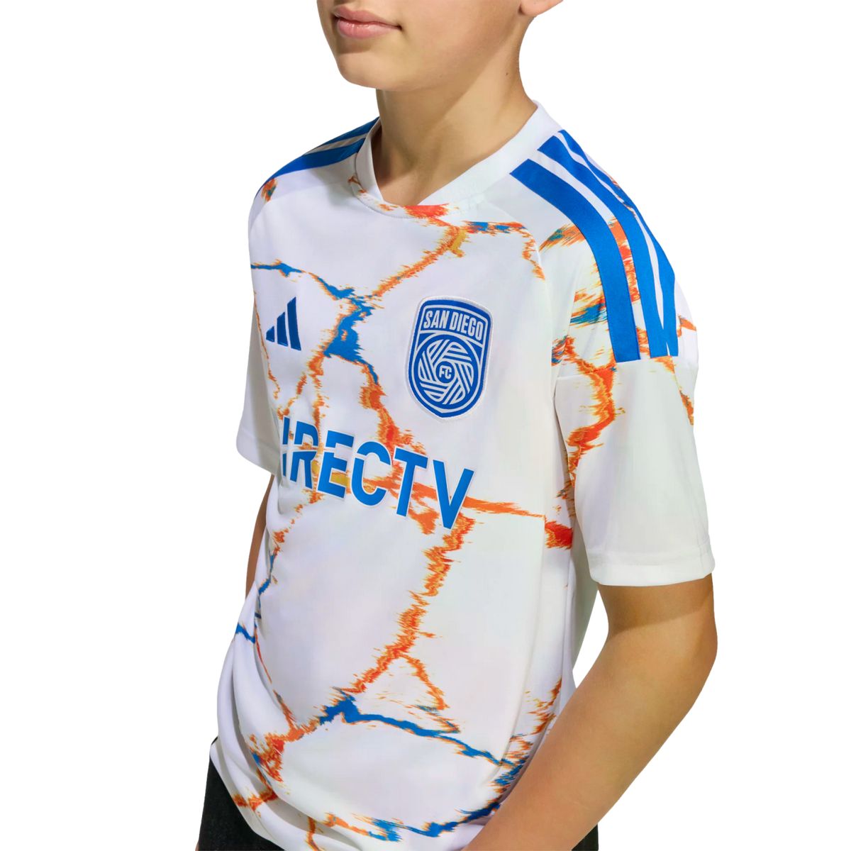 Adidas San Diego FC 26/27 Youth Away Jersey product image 4, provided for visual reference and product detail review