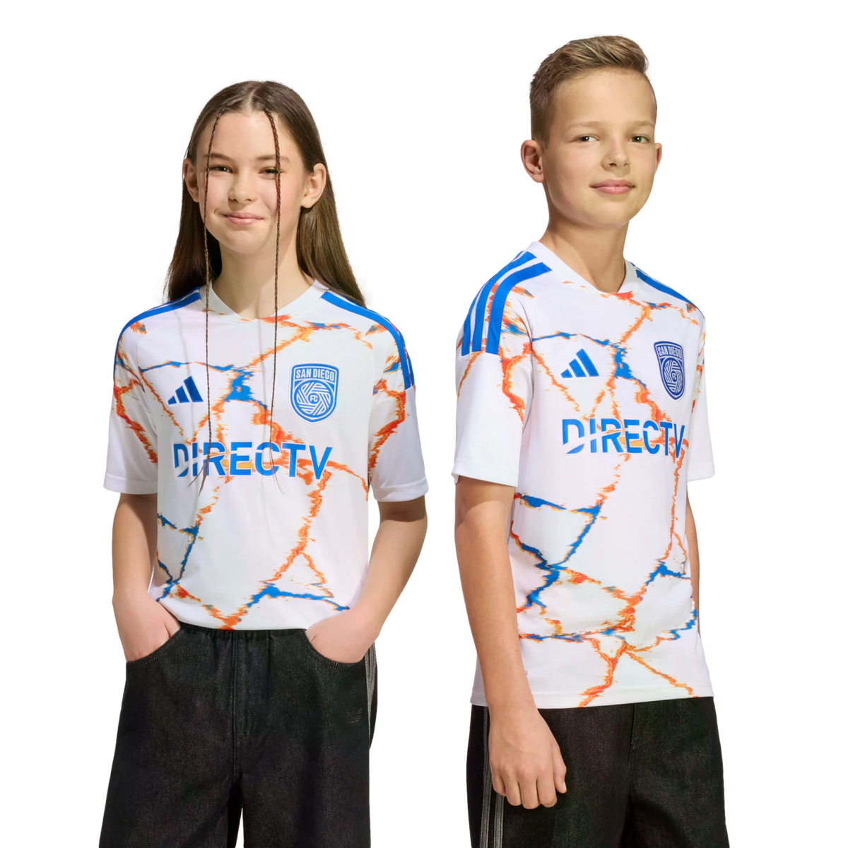 Adidas San Diego FC 26/27 Youth Away Jersey product image 3, provided for visual reference and product detail review