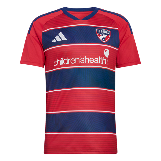 Adidas FC Dallas 26/27 Home Jersey product image 1, provided for visual reference and product detail review