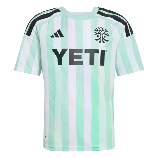 Adidas Austin FC 26/27 Youth Away Jersey product image 1, provided for visual reference and product detail review