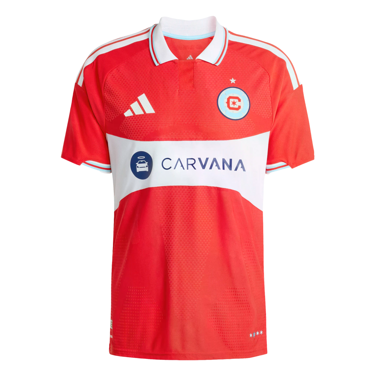 Adidas Chicago Fire 26/27 Authentic Home Jersey product image 1, provided for visual reference and product detail review