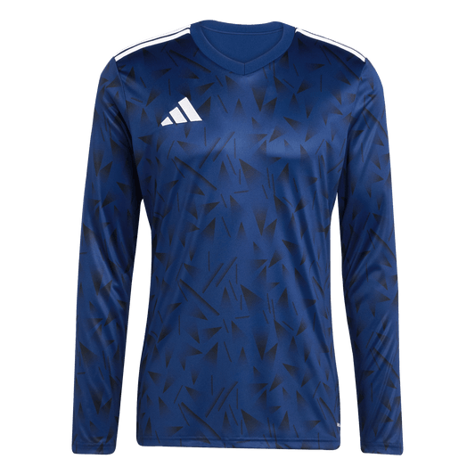 adidas Team Icon 25 Long Sleeve Jersey - Navy Blue product image 1, provided for visual reference and product detail review