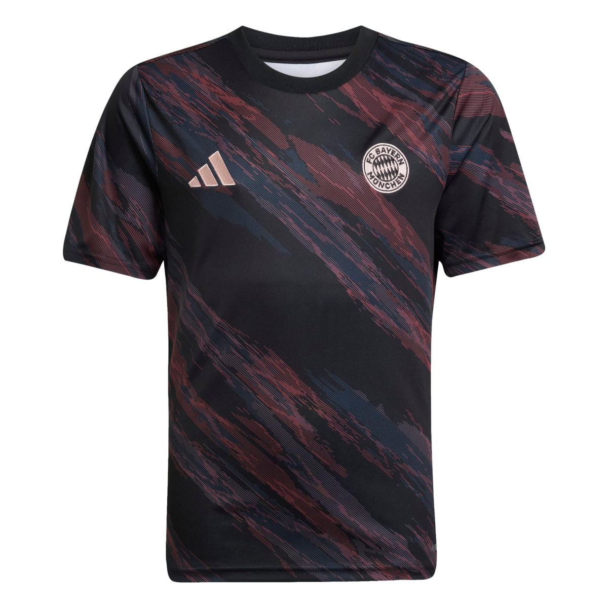 Adidas Bayern Munich Youth Pre-Match Jersey product image 1, provided for visual reference and product detail review