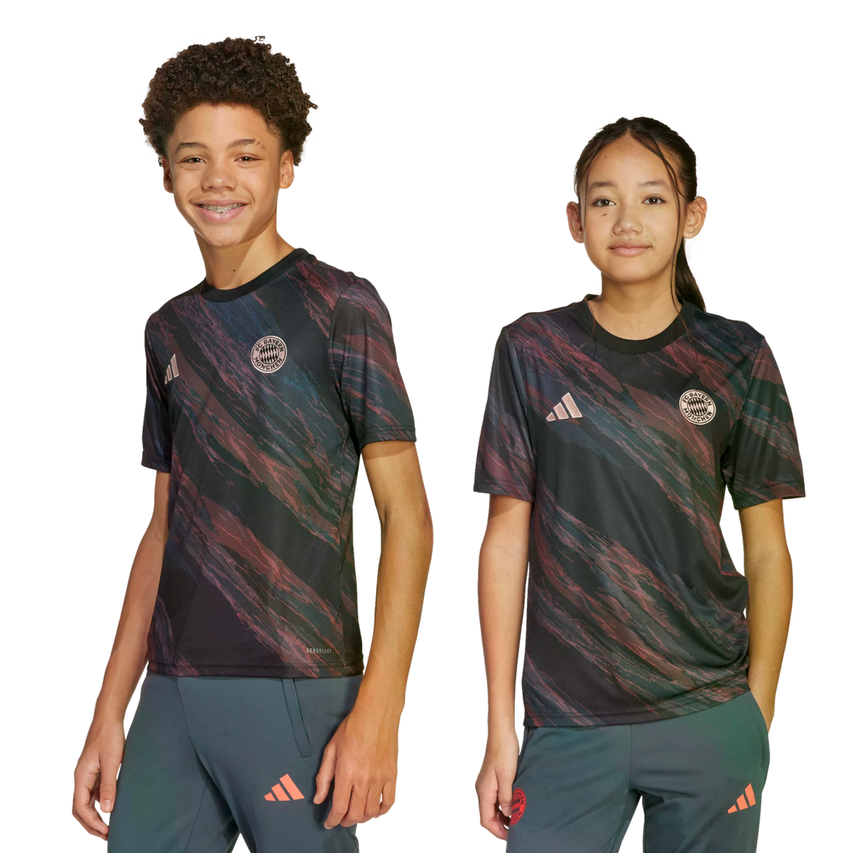 Adidas Bayern Munich Youth Pre-Match Jersey product image 3, provided for visual reference and product detail review
