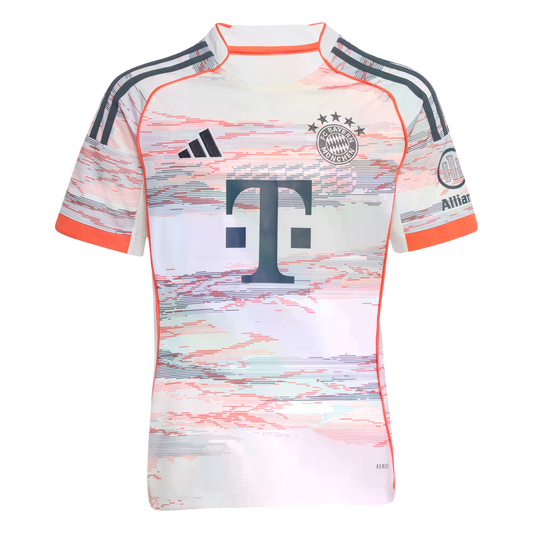 Adidas Bayern Munich 25/26 Youth Away Jersey product image 1, provided for visual reference and product detail review