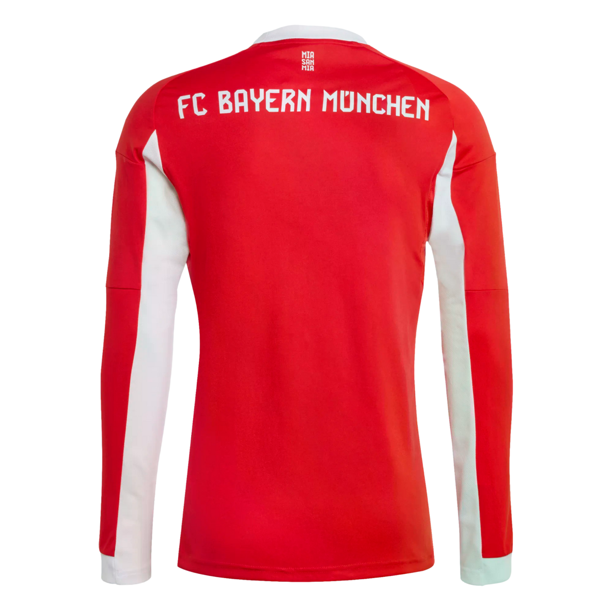 Adidas Bayern Munich 25/26 Long Sleeve Home Jersey product image 2, provided for visual reference and product detail review