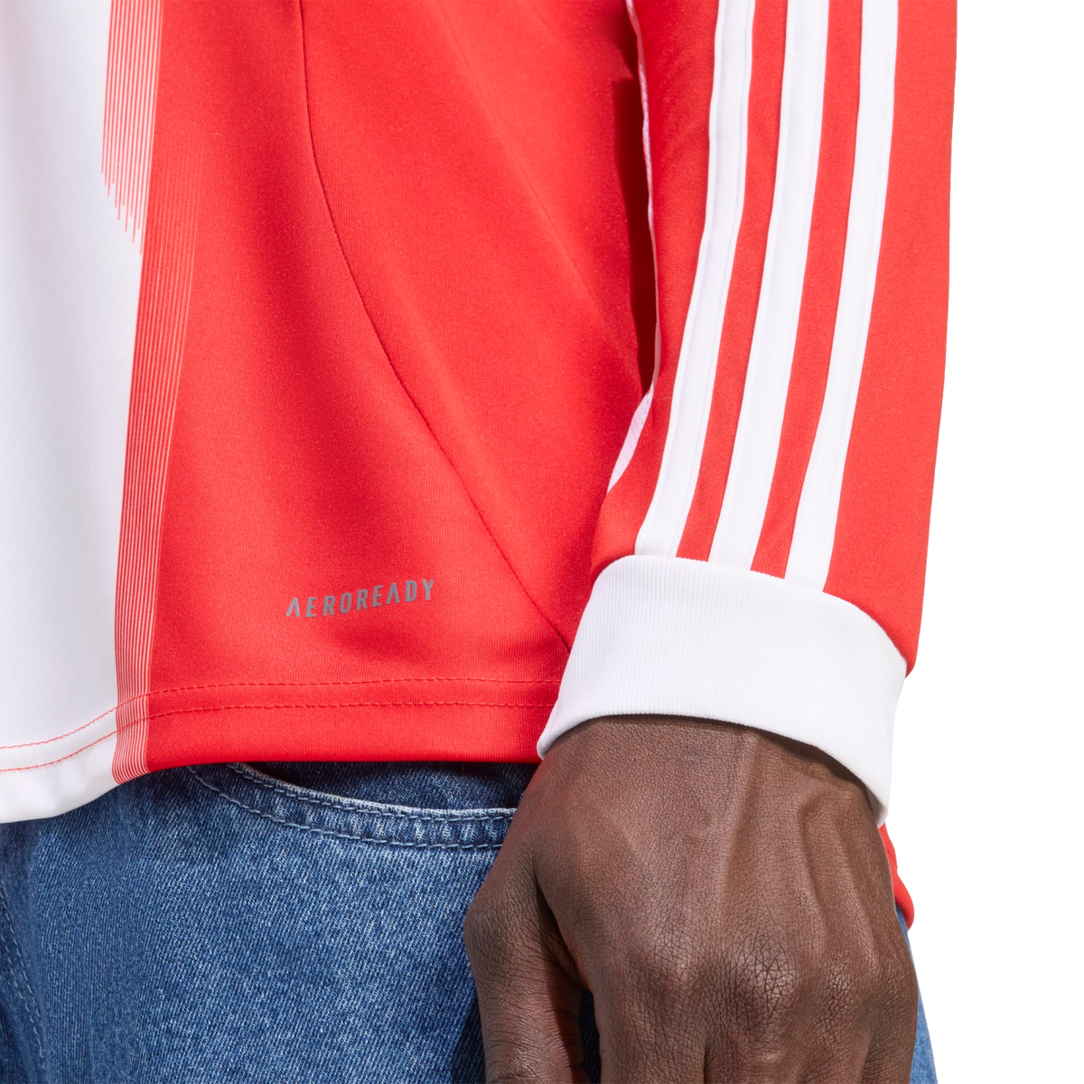 Adidas Bayern Munich 25/26 Long Sleeve Home Jersey product image 4, provided for visual reference and product detail review