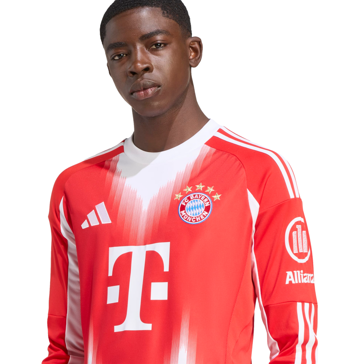Adidas Bayern Munich 25/26 Long Sleeve Home Jersey product image 5, provided for visual reference and product detail review