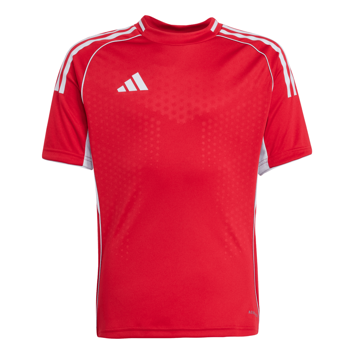 adidas Youth Tiro 25 Competition Match Jersey - Red product image 1, provided for visual reference and product detail review