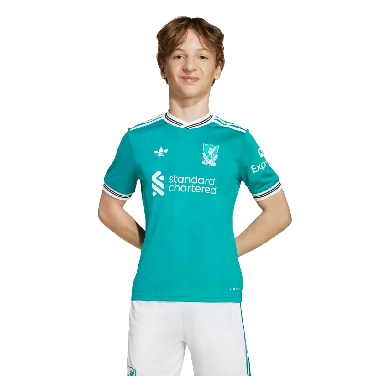 Adidas Liverpool 25/26 Youth Third Jersey product image 3, provided for visual reference and product detail review