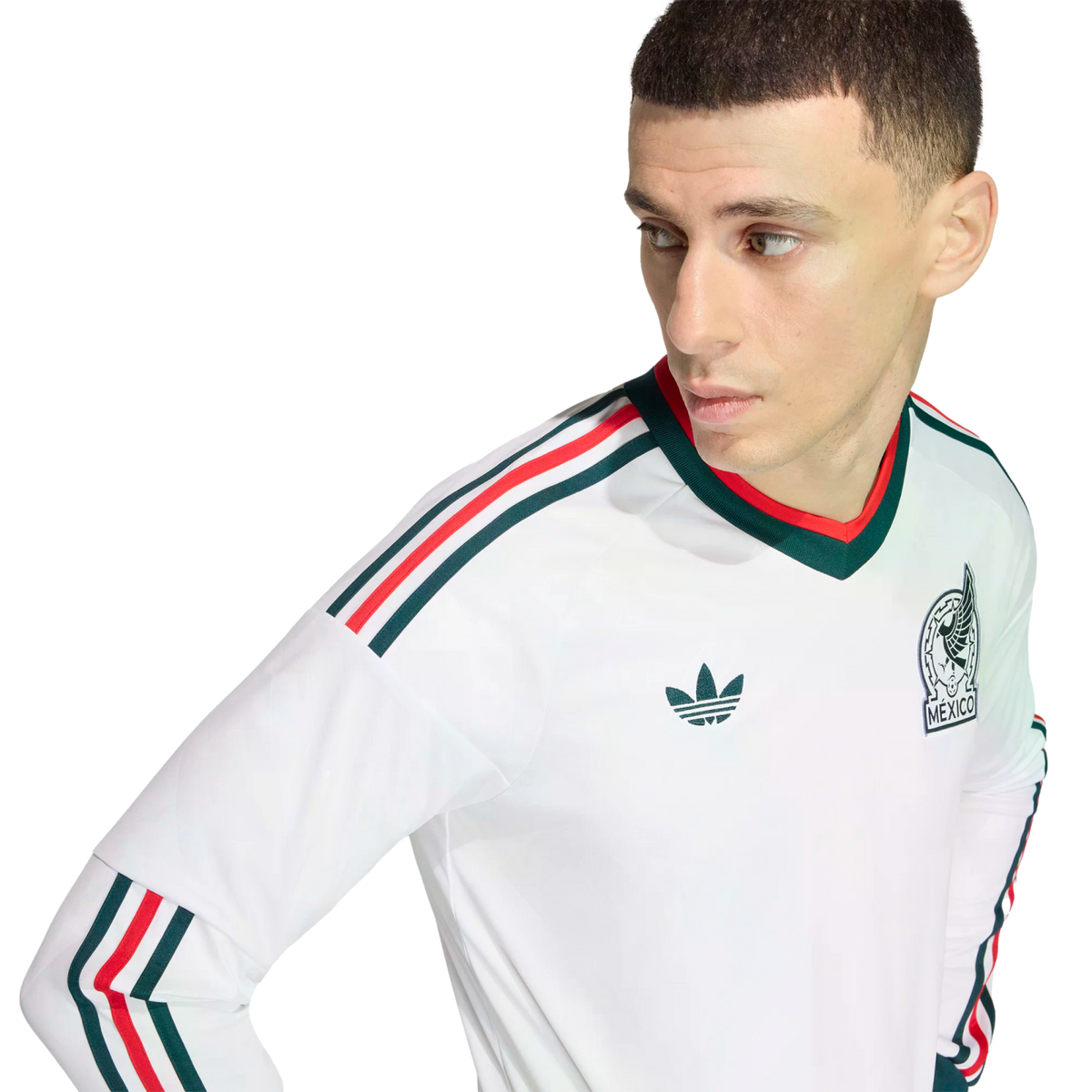 Adidas Mexico 2026 Long Sleeve Away Jersey product image 4, provided for visual reference and product detail review