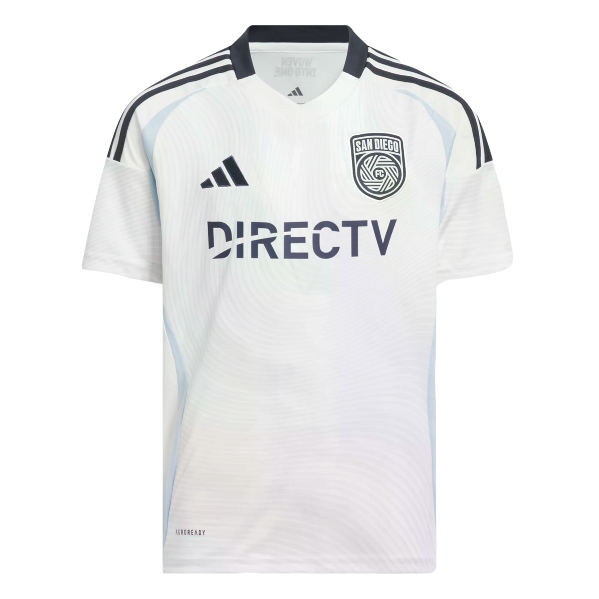 Adidas San Diego FC 25/26 Youth Away Jersey product image 1, provided for visual reference and product detail review